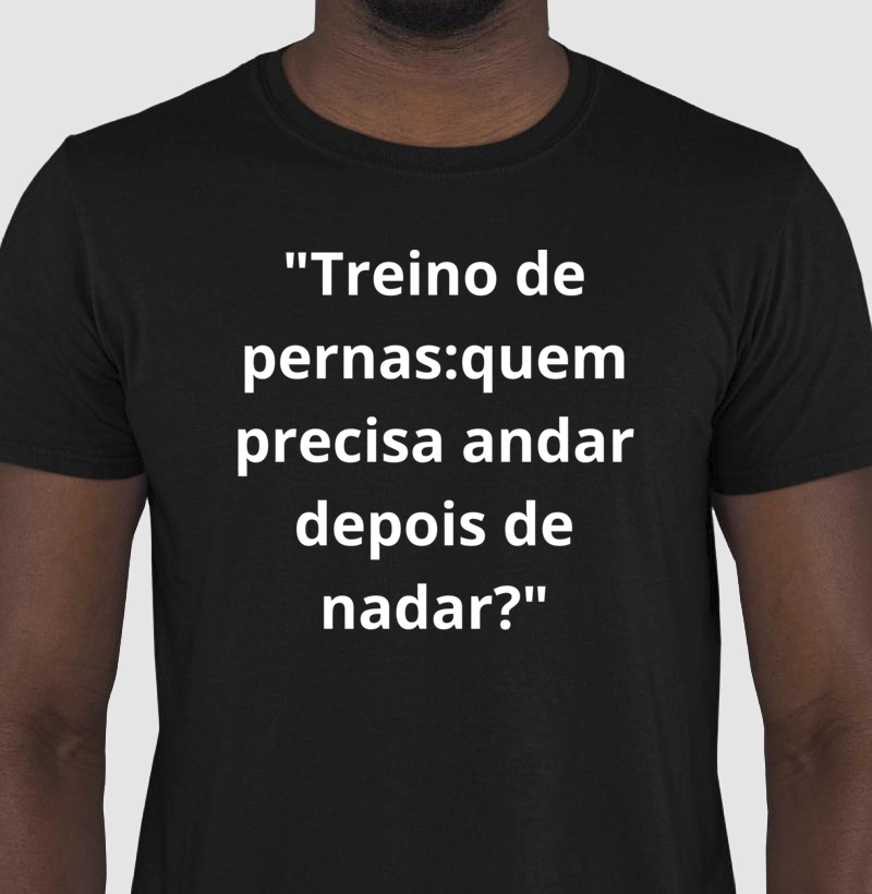 "Treino de pernas: quem precisa andar depois de nadar?"