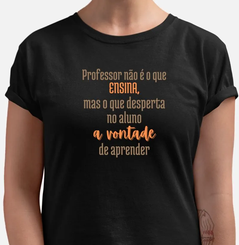 Camiseta Professor