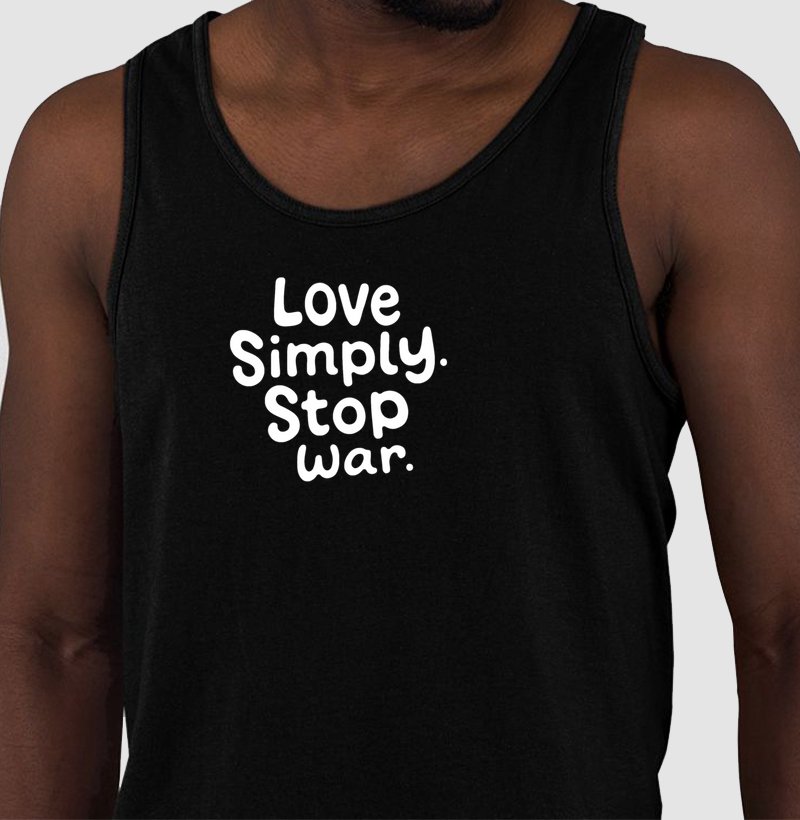 Love Simply. Stop War | Cut Tee | Unissex