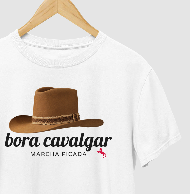 CAMISA BORA CAVALGAR