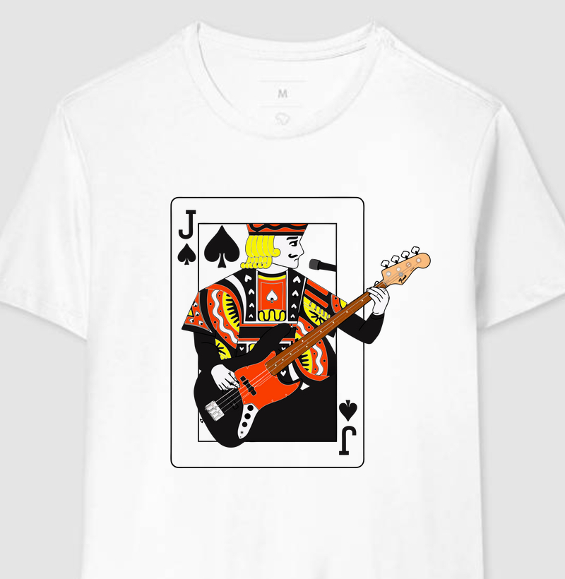 Camiseta Carta Baixo