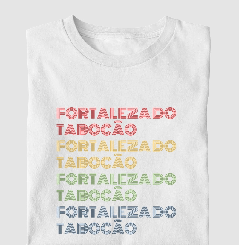Fortaleza do Tabocão Letreiro Retrô