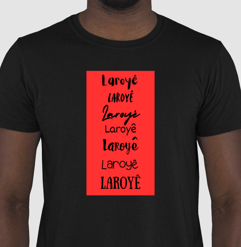Camiseta Laroyê