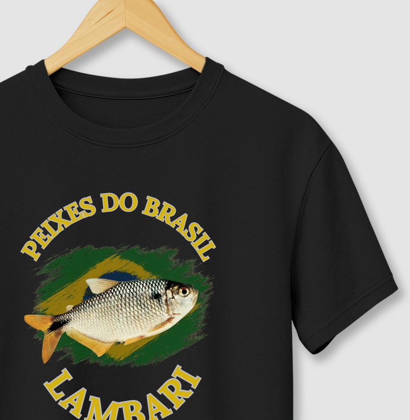 CAMISETA PEIXES DO BRASIL LAMBARI