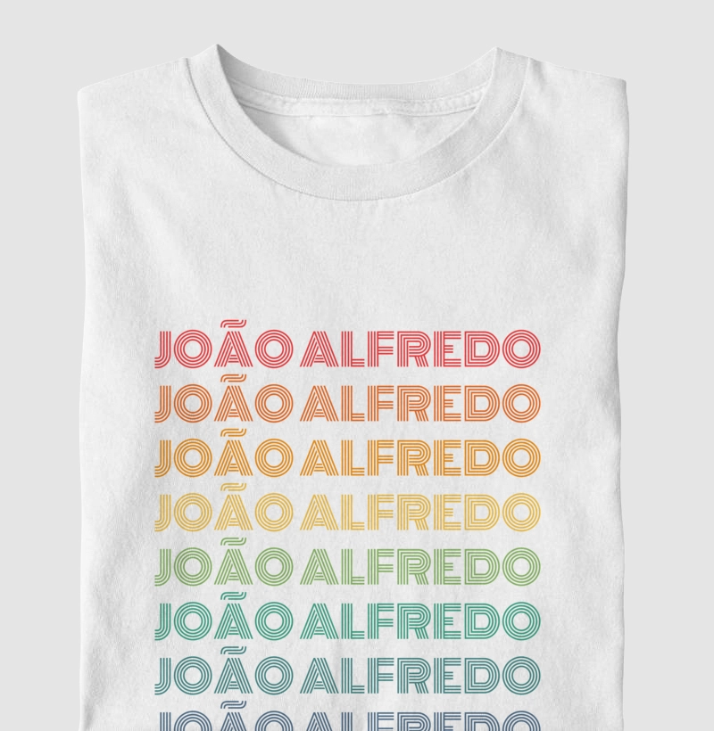 João Alfredo Letreiro Retrô