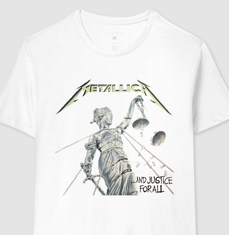 Camiseta Metallica - ...And Justice for All