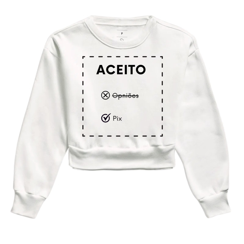 Aceito pix