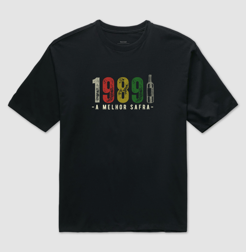 Camiseta A Melhor Safra 1989