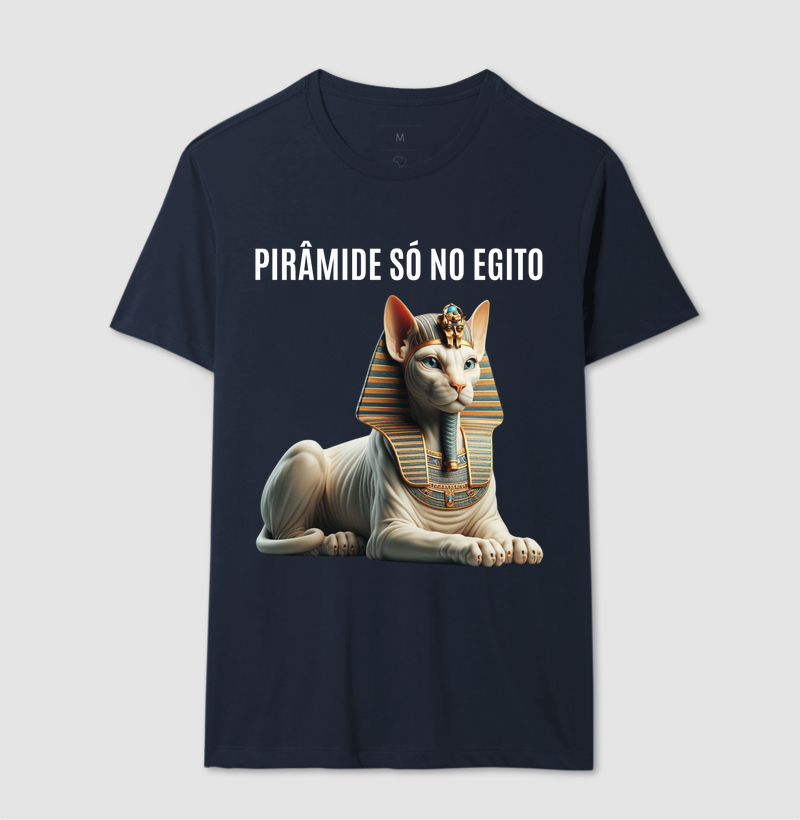 Camiseta Pirâmide Só No Egito