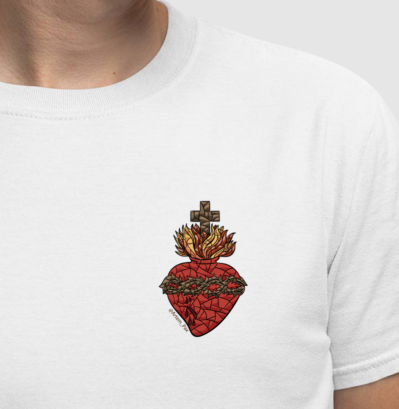 Camiseta Sagrado Coração de Jesus