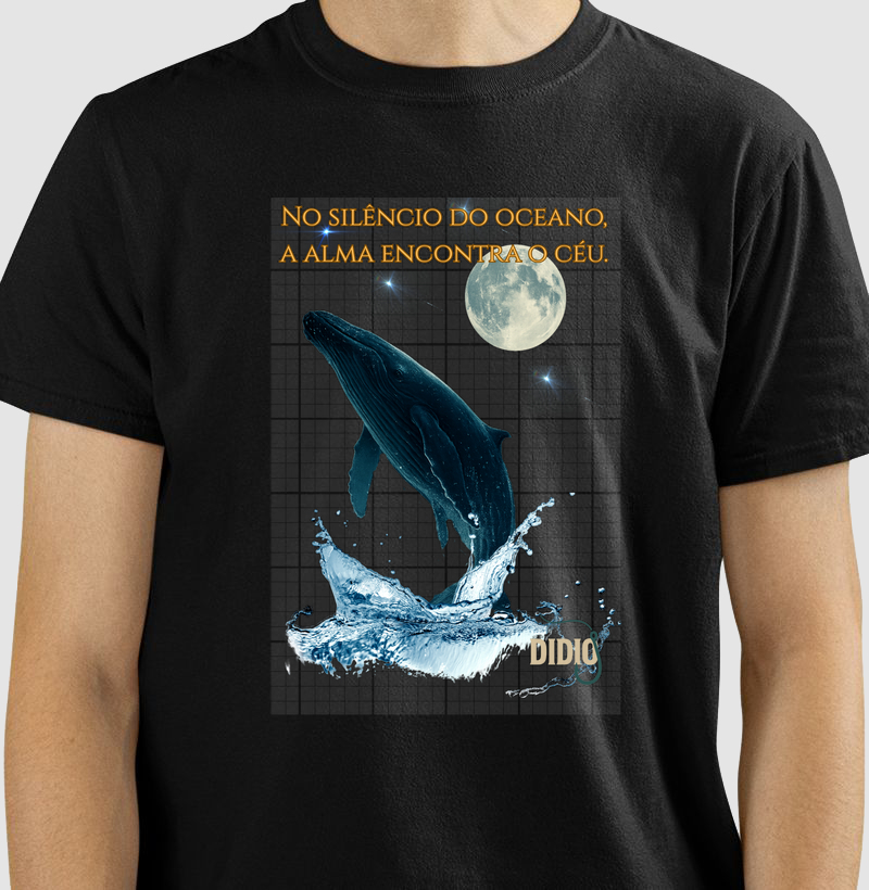 Camiseta baleia