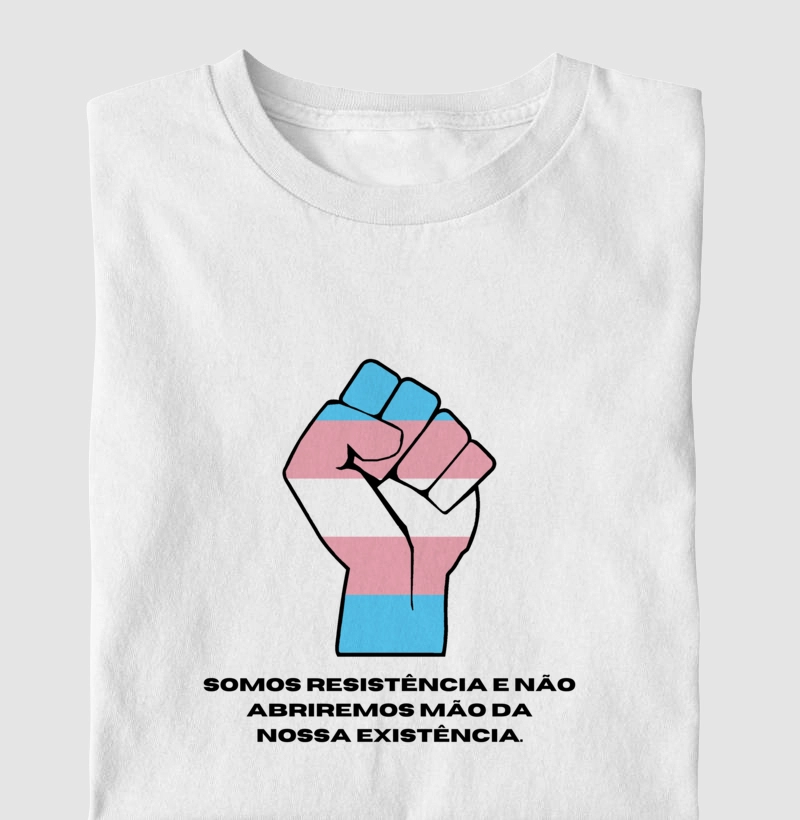 Camiseta Existência Trans