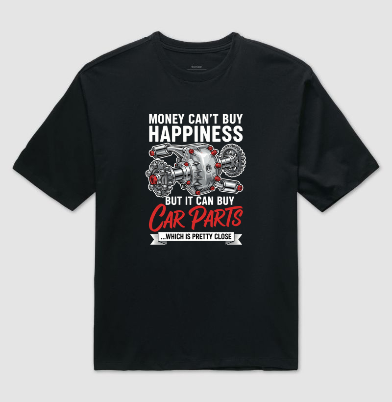 camiseta-garage-motors-kustom-money-cant-buy-happiness-car-parts-mecanica