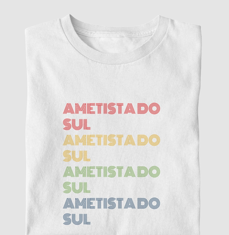 Ametista do Sul Letreiro Retrô