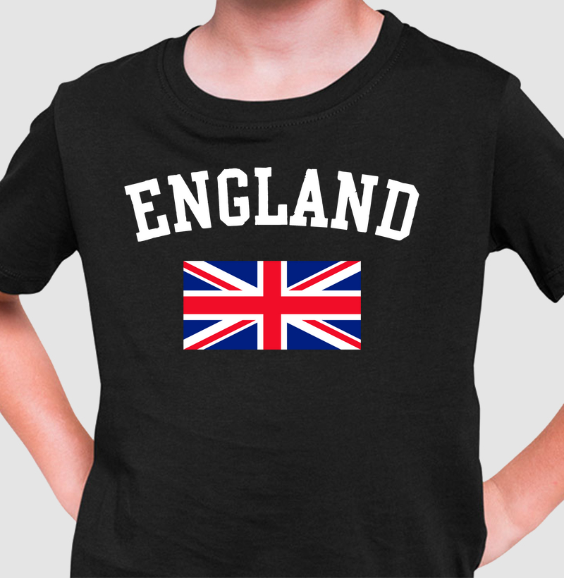 Camiseta Infantil - Inglaterra