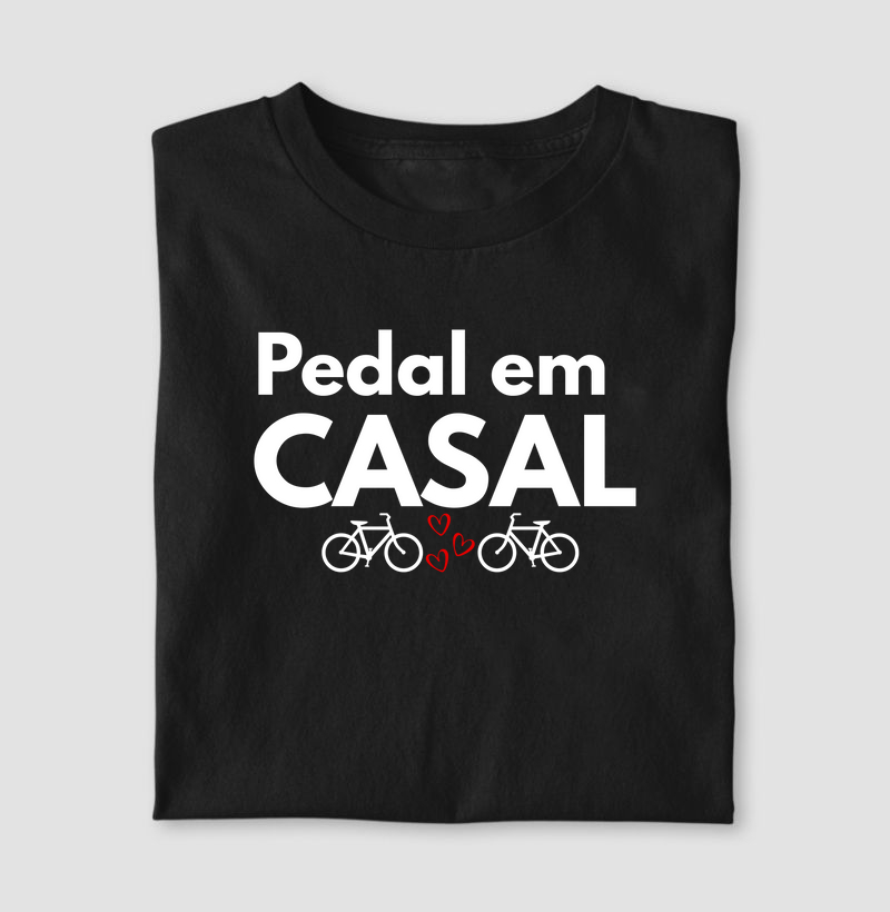 Camiseta Pedal em Casal 