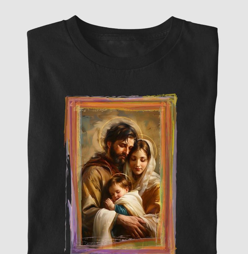 A sagrada família, emoldurada em nosso peito!