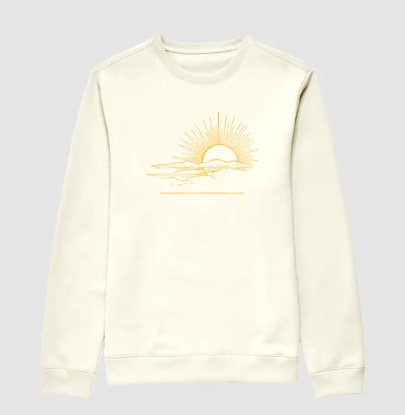 Suéter Moletom PÔR-DO-SOL Matutaremos