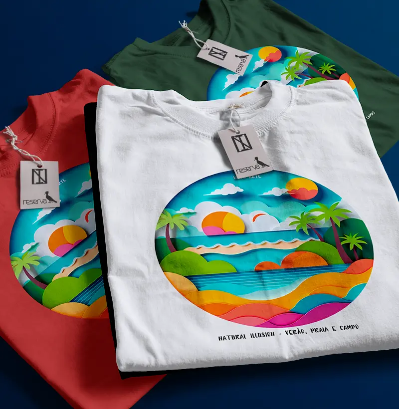 Verão, Praia e Campo - Masculina