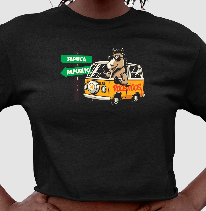 Cropped Leva Eu Cavalo