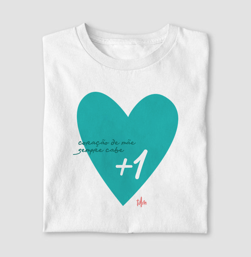 Coração de Mãe Sempre Cabe +1 - Feijões Verdes