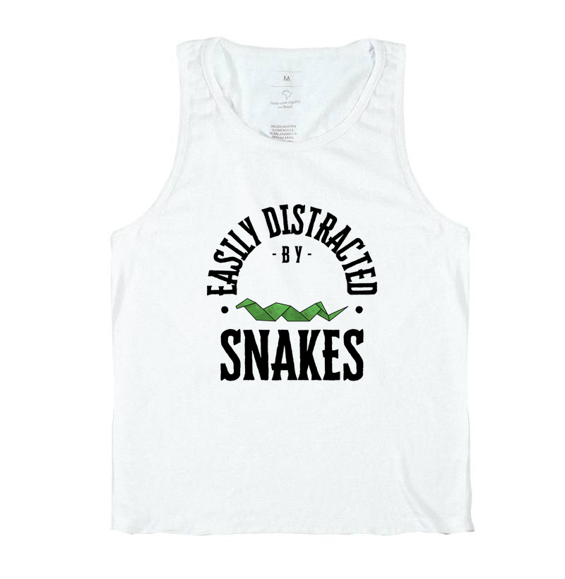 Easily Distracted by Snakes (Letras Brancas)