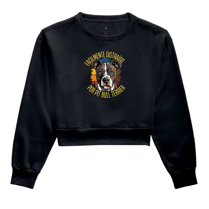 FACILMENTE DISTRAÍDO POR PIT BULL TERRIER
