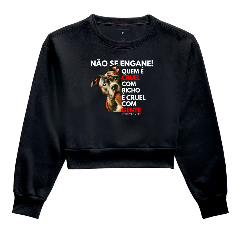 NÃO SE ENGANE! QUEM É CRUEL COM BICHO É CRUEL COM GENTE