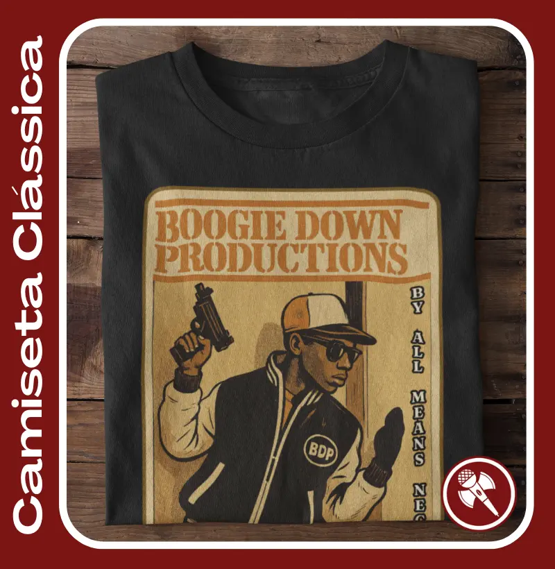 Boogie Down Productions - Camiseta Clássica