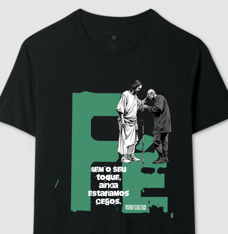 CAMISETA "FÉ É UMA DADIVA DIVINA"
