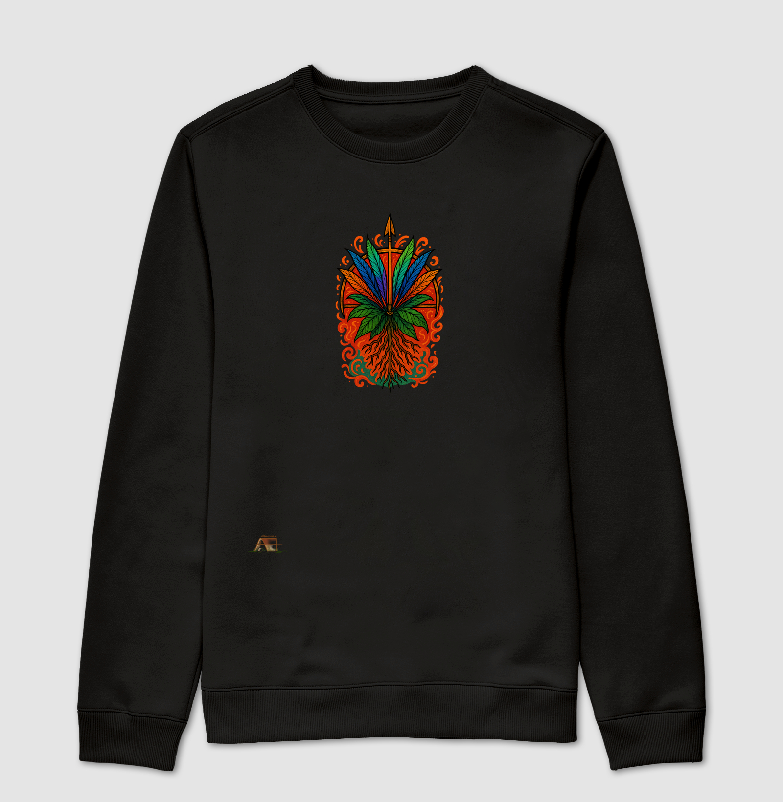 Camiseta Aruanda ê Caboclo Arranca-Toco 100% Algodão