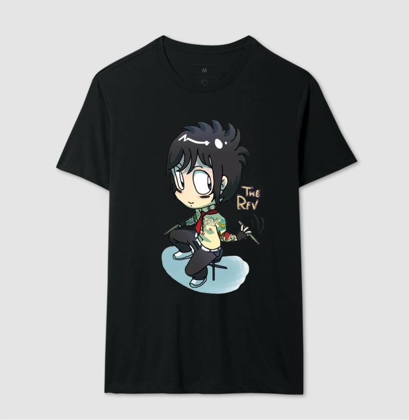 Camiseta Drummer Rev - Camiseta Nerdverso