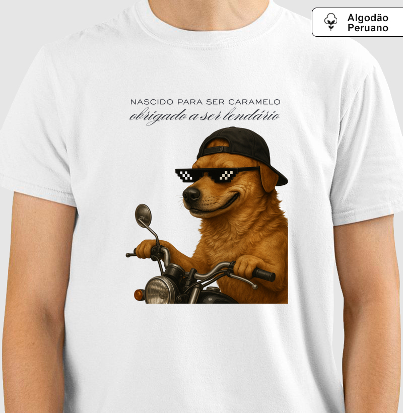 Camiseta Algodão Peruano Lendário