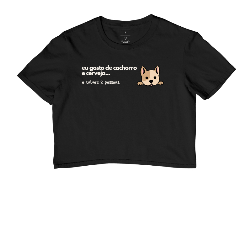 Eu gosto de cachorro e cerveja...