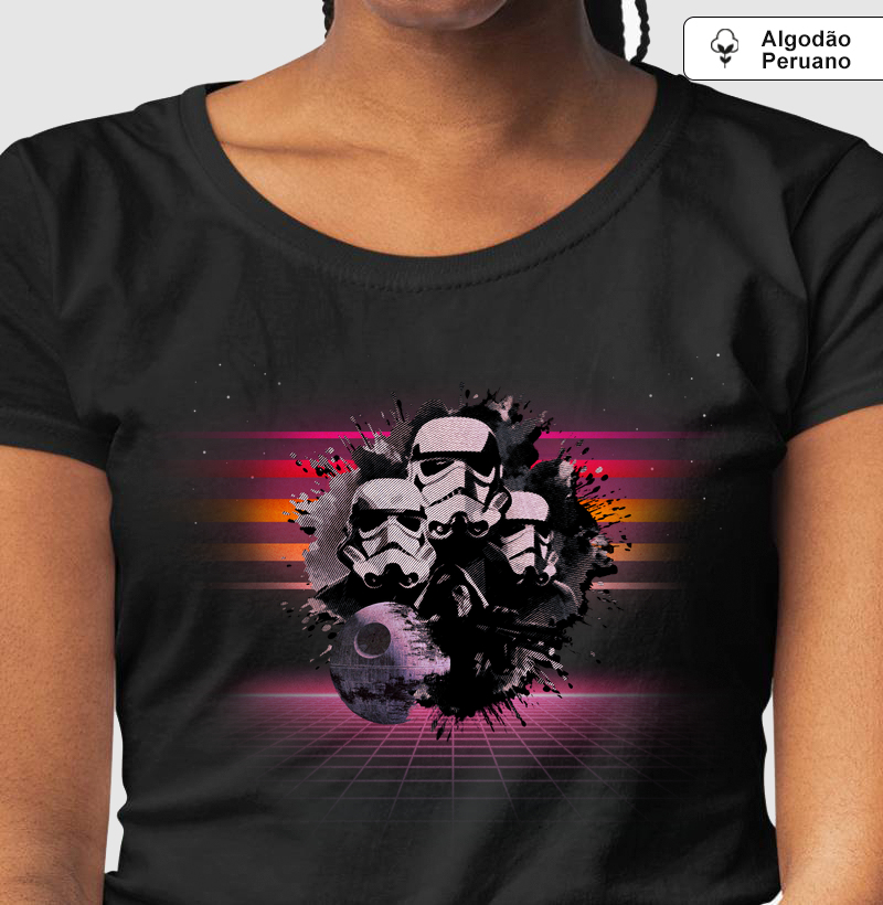 Camiseta Algodão Peruano Clone Squad - Legado da Força