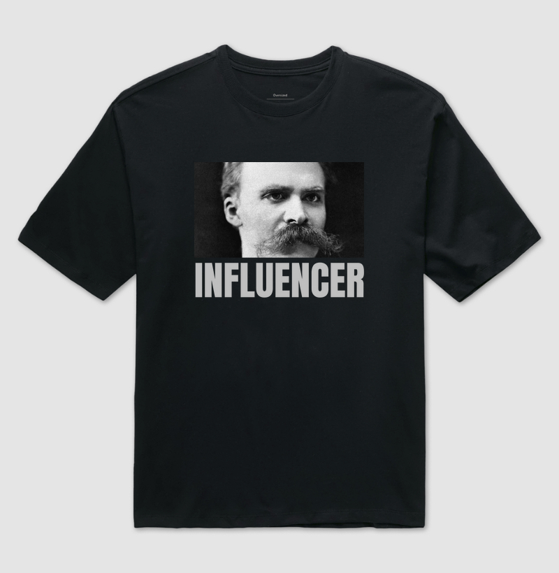 Camiseta - Nietzsche Influencer