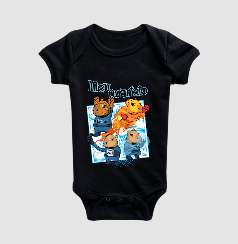 Camiseta Capivara Quarteto