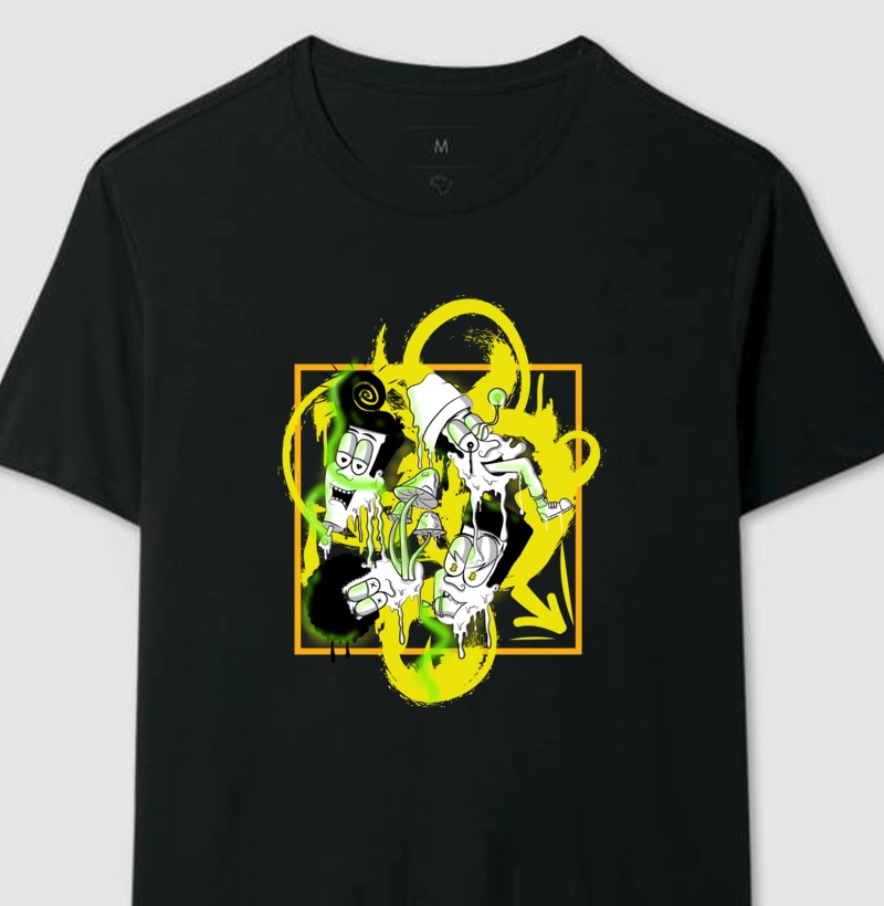 Camiseta Crazy Faces