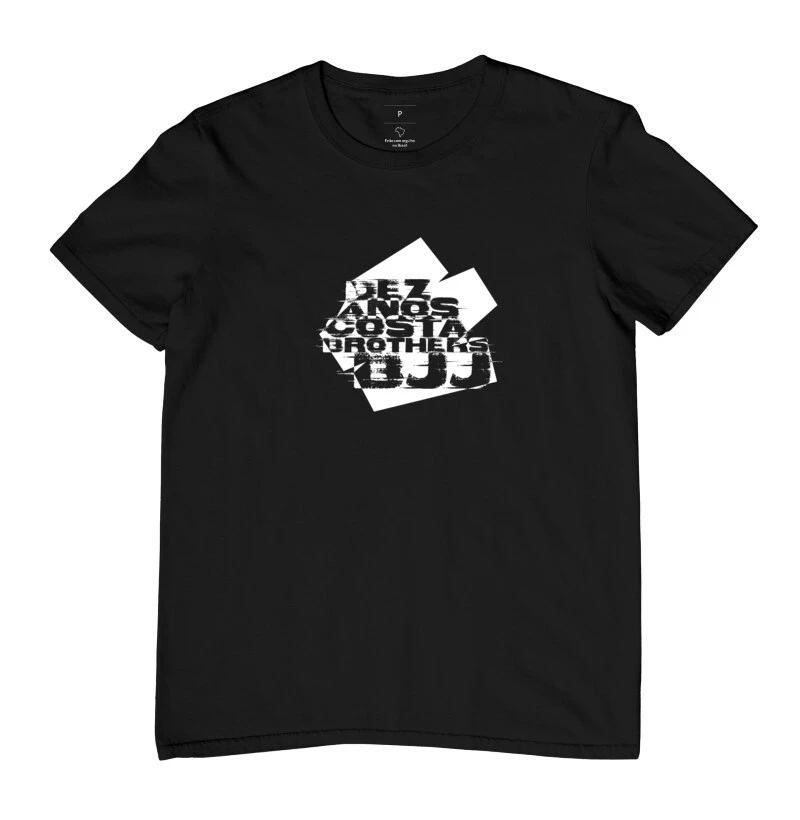 Camiseta comemorativa 10 anos