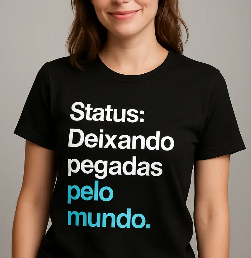 Deixando pegadas pelo mundo