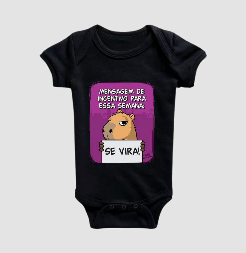 Camiseta Capivara Se Vira