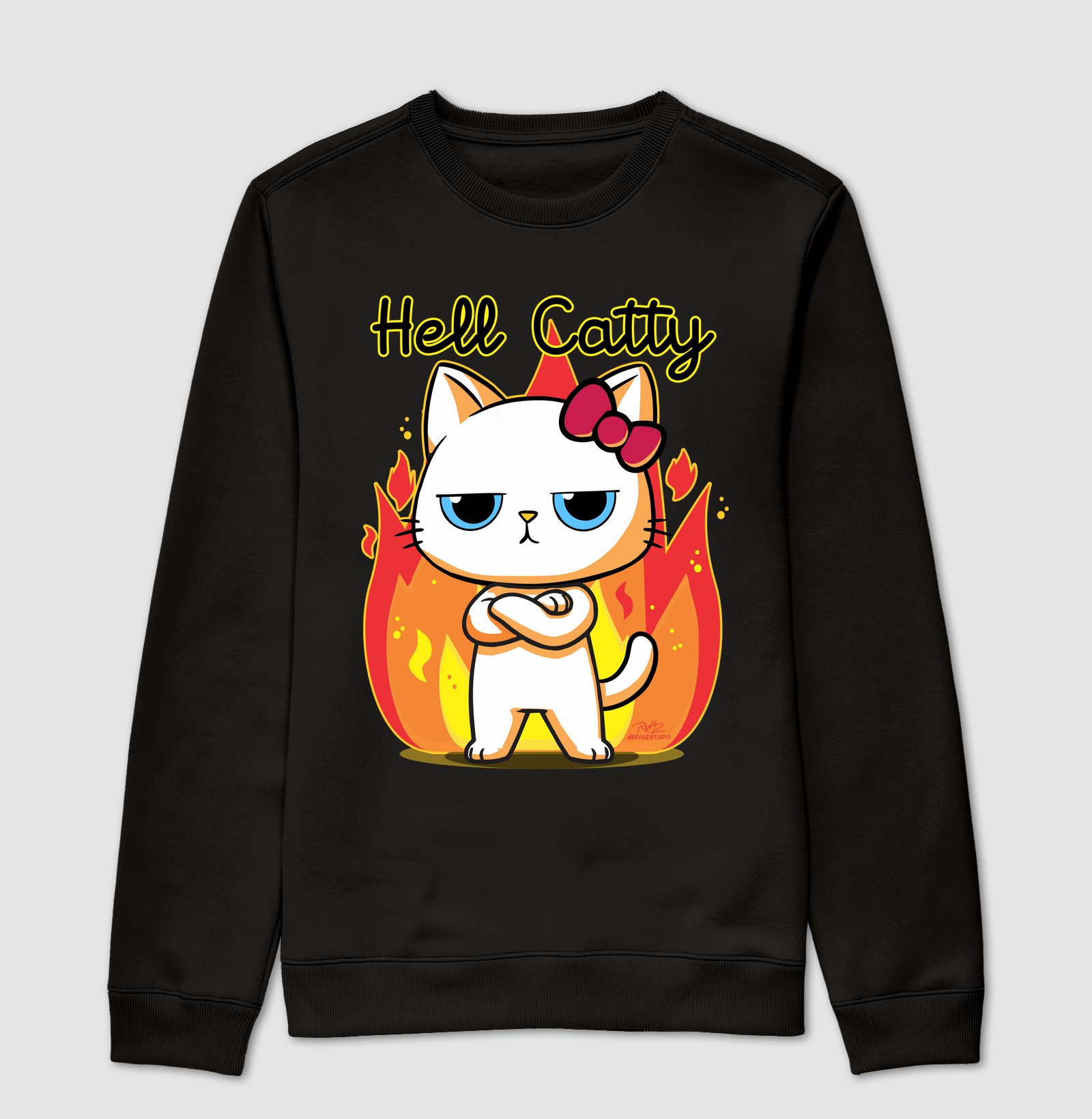 Camiseta Gato Sincero Hell Catty