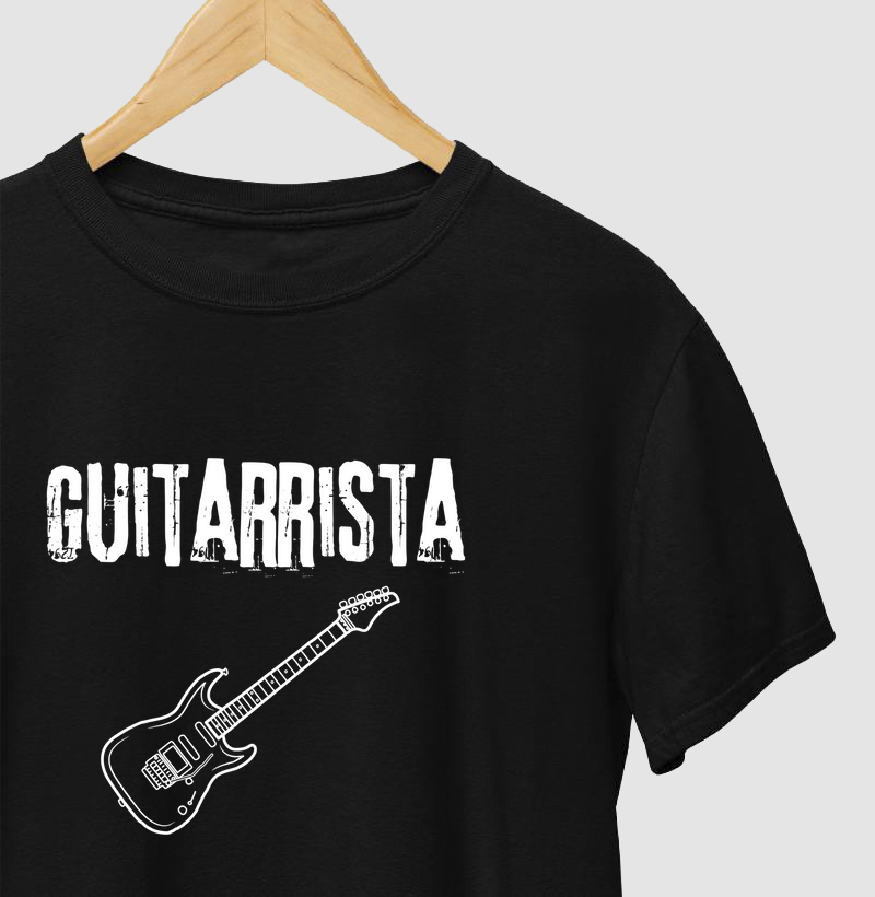 Camiseta Guitarrista Illustration