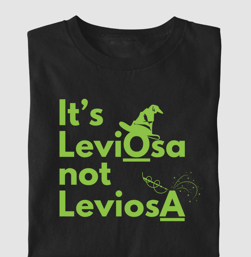 It's LeviOsa, not LeviosA (CIN)