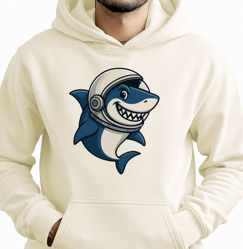AstroShark | Moletom com capuz | Unissex