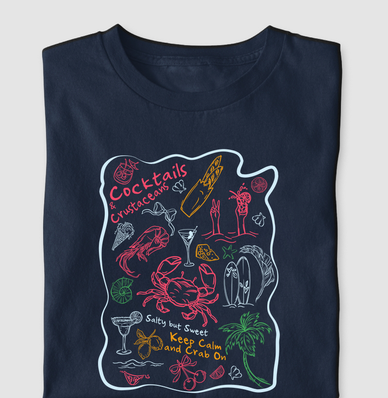 Cocktails Crustaceans Lightblue