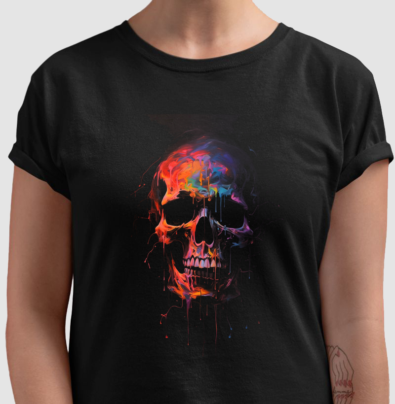 Camiseta Love Skull