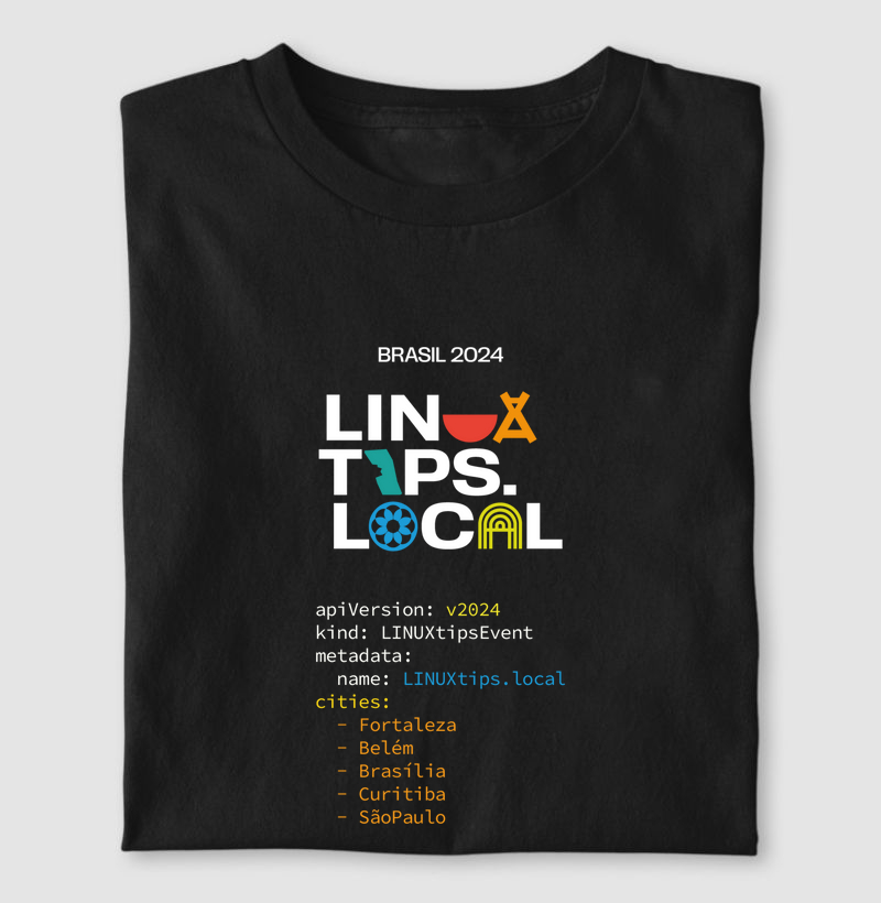 T-Shirt LINUXtips.local