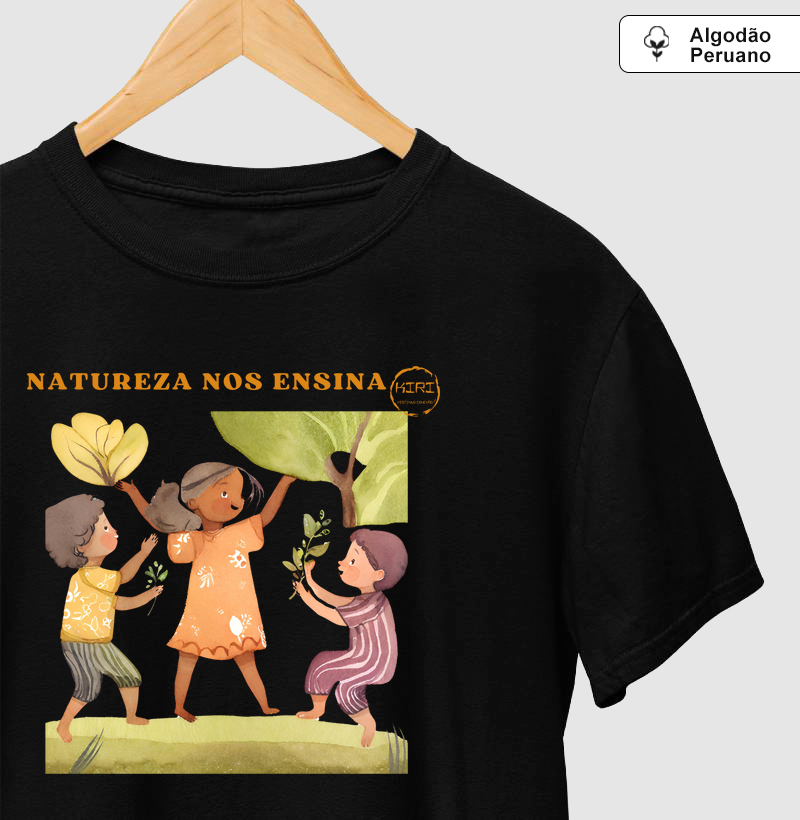 Camiseta Premium KIRI - Natureza Nos Ensina