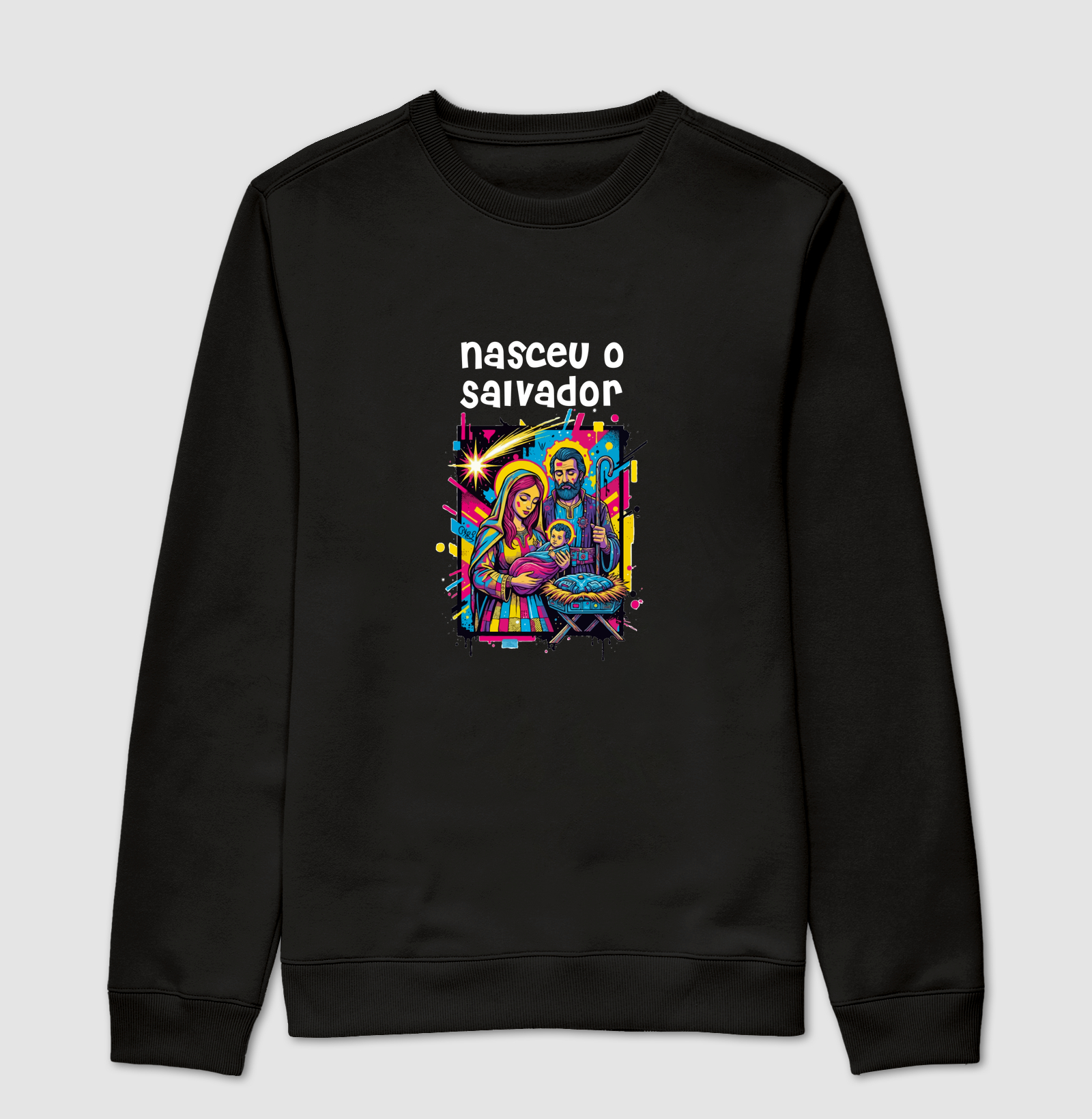 Presépio Pop Art – Nasceu o Salvador